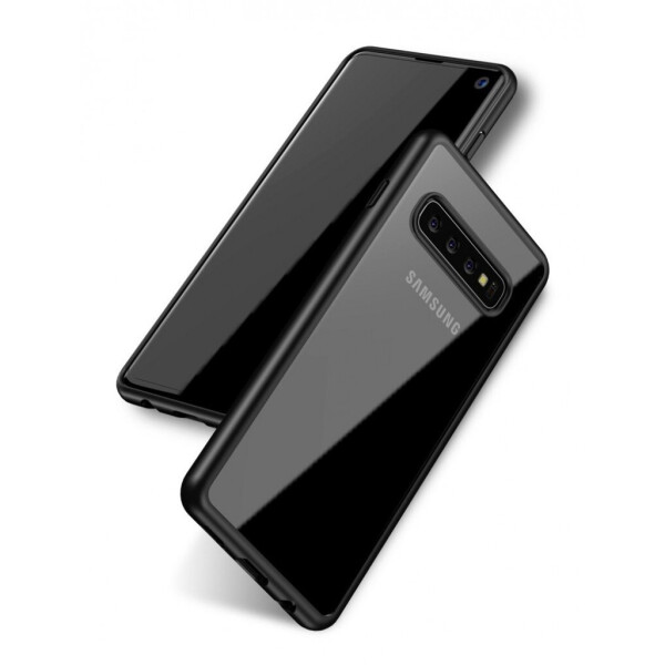 

TPU чехол iPaky Bright Series для Samsung Galaxy S10+ Черный (320192)