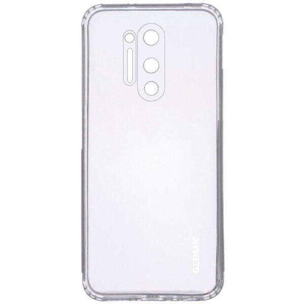 

TPU чехол GETMAN Clear 1,0 mm для OnePlus 8 Pro Прозрачный (1345947)