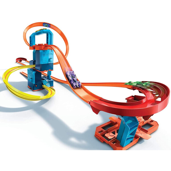 

Игровой набор Трек Хот Вилс Комплект ультра ускорителей Hot Wheels Track Builder Unlimited Ultra Stackable Booster Kit GWT44