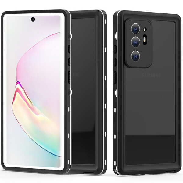 

Водонепроницаемый чехол Shellbox для Samsung Galaxy Note 20 Ultra Черный (3662481)