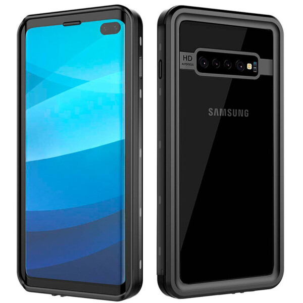 

Водонепроницаемый чехол Shellbox для Samsung Galaxy S10+ Черный (8707088)