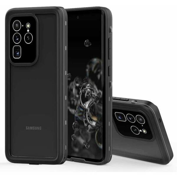 

Водонепроницаемый чехол Shellbox для Samsung Galaxy S20 Ultra Черный (9415815)
