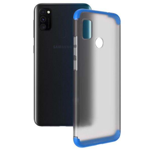 

Матовая PC накладка GKK LikGus 360 градусов для Samsung Galaxy M30s / M21 Синий (9318034)