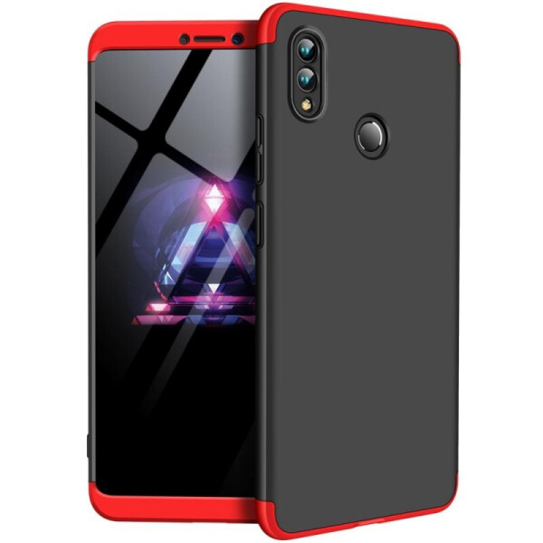 

Пластиковая накладка GKK LikGus 360 градусов для Huawei Honor Note 10 Черный / Красный (614421)