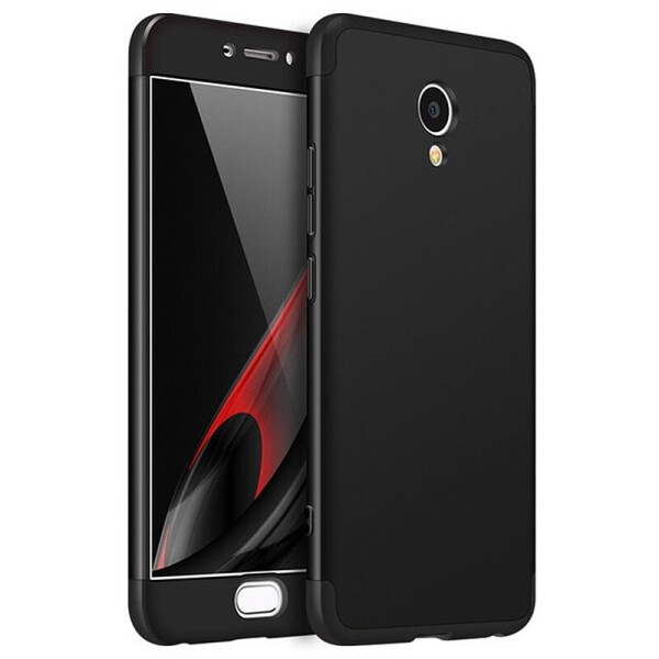 

Пластиковая накладка GKK LikGus 360 градусов (opp) для Realme C11 Черный / Красный (2752069)