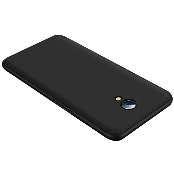 

Пластиковая накладка GKK LikGus 360 градусов (opp) для Meizu M6s Черный (8661946)