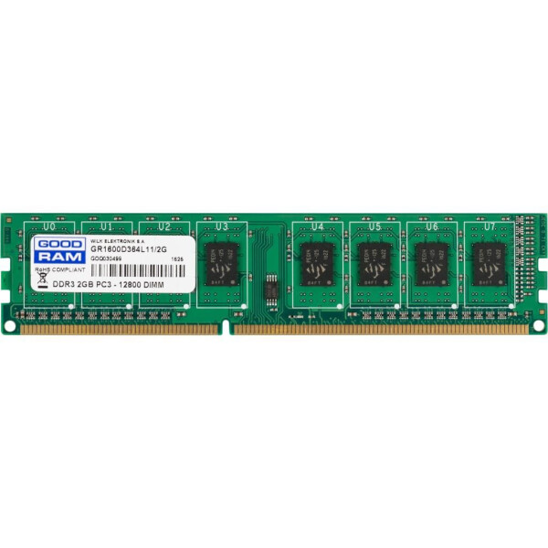 

DDR3 2GB/1600 GOODRAM (GR1600D364L11/2G)