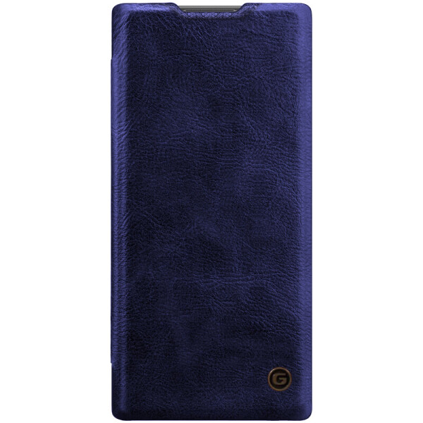 

Кожаный чехол книжка G-Case Vintage Business Series для Samsung Galaxy Note 10 Синий (5539470)