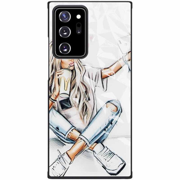 

TPU+PC чехол Prisma Ladies для Samsung Galaxy Note 20 Ultra Selfie (8426927)