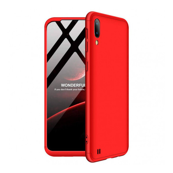 

Пластиковая накладка GKK LikGus 360 градусов для Samsung Galaxy M10 Красный (9854166)