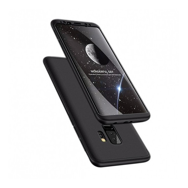 

Пластиковая накладка GKK LikGus 360 градусов для Samsung Galaxy S9+ Черный (5777576)