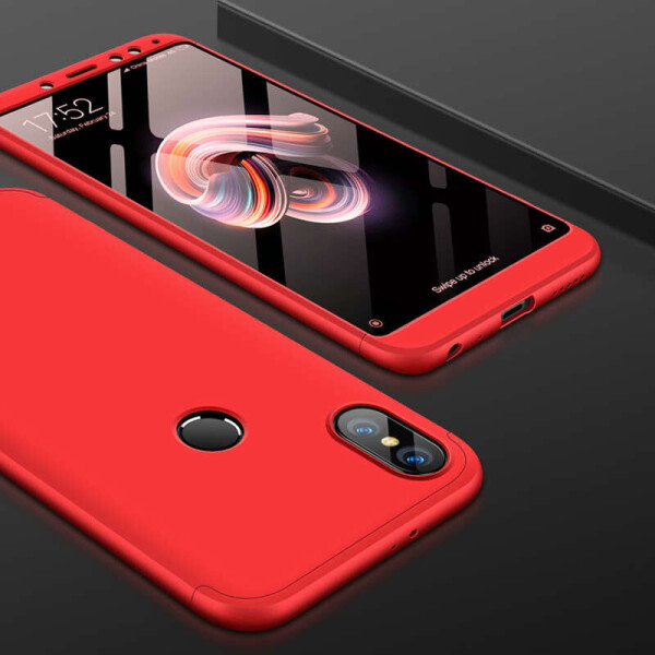 

Пластиковая накладка GKK LikGus 360 градусов для Xiaomi Mi 6X / Mi A2 Красный (4706236)