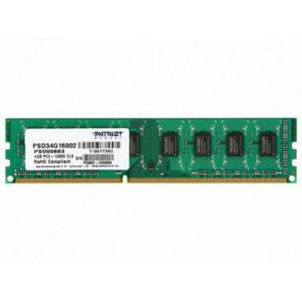 

DDR3 4GB/1600 Patriot Signature Line (PSD34G16002)