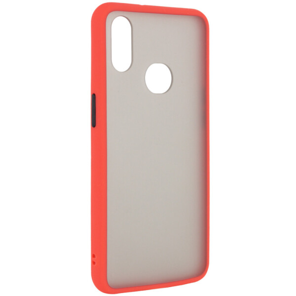 

TPU+PC чехол Color Buttons для Samsung Galaxy A10s Красный (4277360)
