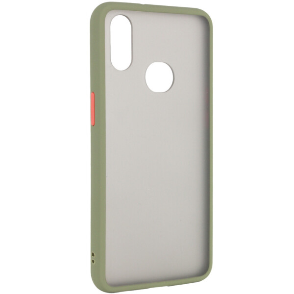 

TPU+PC чехол Color Buttons для Samsung Galaxy A10s Зеленый (1270399)