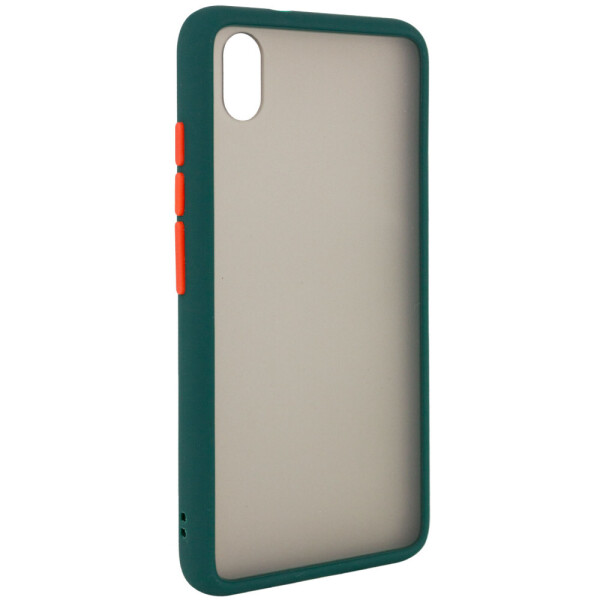 

TPU+PC чехол Color Buttons для Xiaomi Redmi 7A Сине-Зеленый / Marine Blue (2596336)