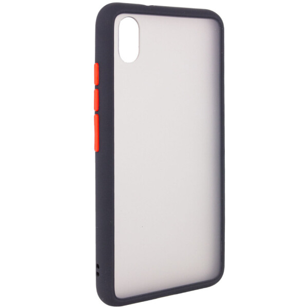 

TPU+PC чехол Color Buttons для Xiaomi Redmi 7A Черный (2228862)