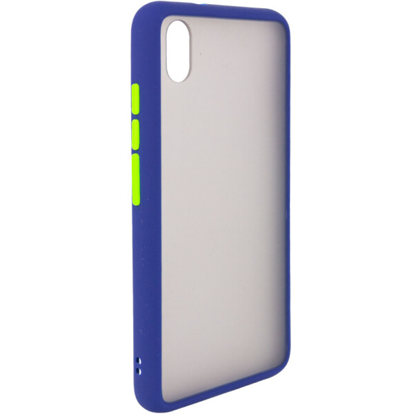 

TPU+PC чехол Color Buttons для Xiaomi Redmi 7A Синий (4948584)
