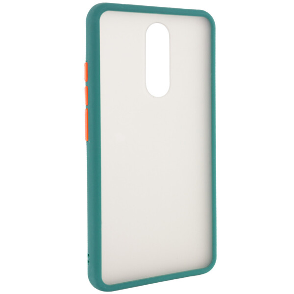 

TPU+PC чехол Color Buttons для Xiaomi Redmi 8 / 8a Сине-Зеленый / Marine Blue (2646767)