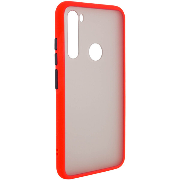 

TPU+PC чехол Color Buttons для Xiaomi Redmi Note 8 Красный (7735268)