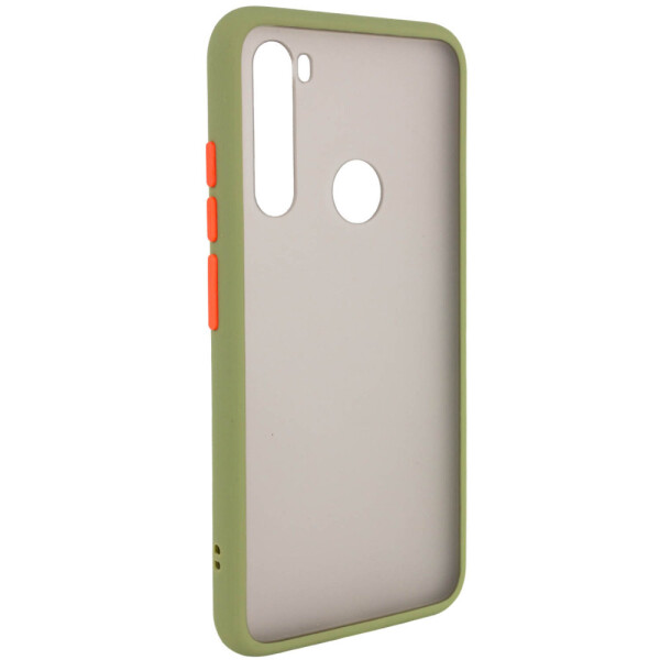 

TPU+PC чехол Color Buttons для Xiaomi Redmi Note 8 Зеленый (7705415)