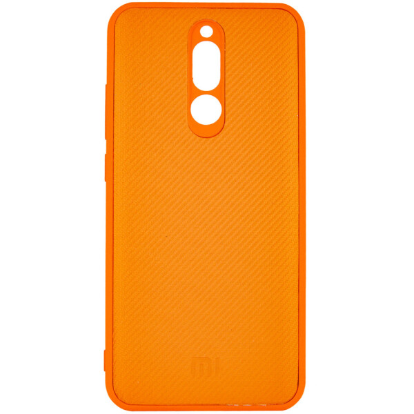 

TPU чехол Fiber Logo для Xiaomi Redmi 8 Оранжевый (9905522)