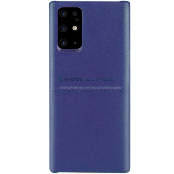 

Кожаная накладка G-Case Cardcool Series для Samsung Galaxy S20+ Синий (1798054)