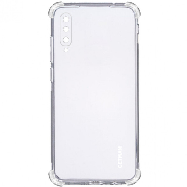 

TPU чехол GETMAN Ease logo усиленные углы для Samsung Galaxy A50 (A505F) / A50s / A30s Прозрачный / Transparent (5513428)