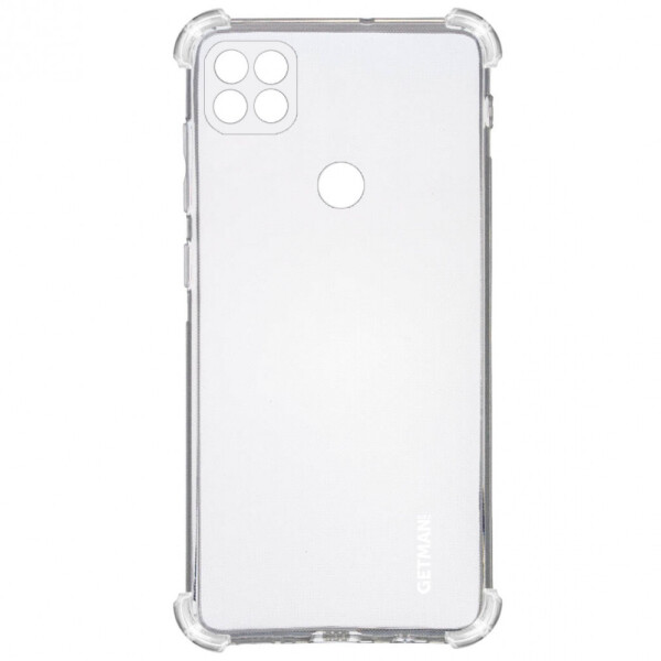 

TPU чехол GETMAN Ease logo усиленные углы для Xiaomi Redmi 9C Прозрачный / Transparent (7654467)