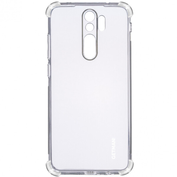 

TPU чехол GETMAN Ease logo усиленные углы для Xiaomi Redmi Note 8 Pro Прозрачный / Transparent (2323567)