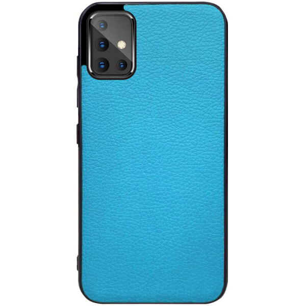 

Кожаная накладка Epic Vivi series для Samsung Galaxy A71 Голубой (4682445)