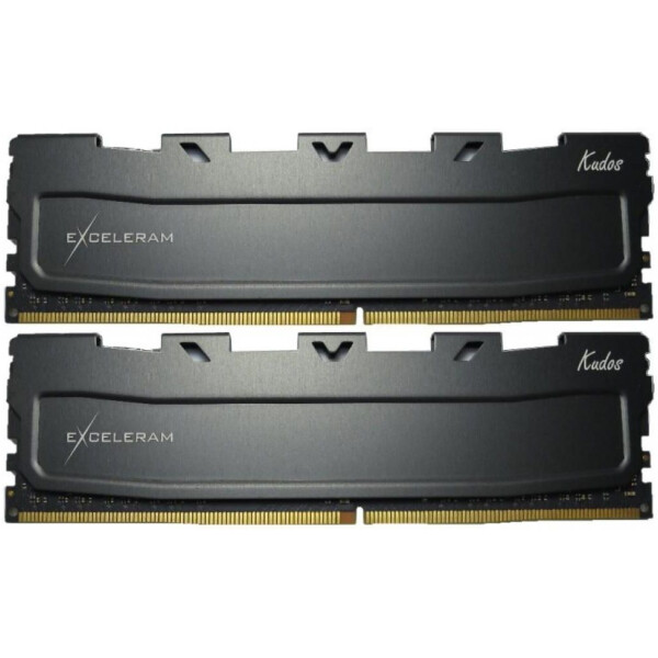 

DDR4 16GB (2x8GB) 2400 MHz Black Kudos eXceleram (EKBLACK4162414AD)