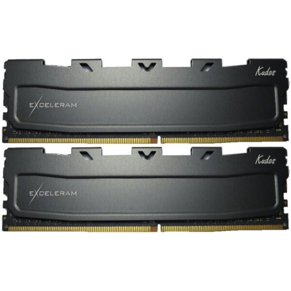 

Оперативная память DDR4 16GB (2x8GB) 2400 MHz Black Kudos eXceleram (EKBLACK4162414AD)