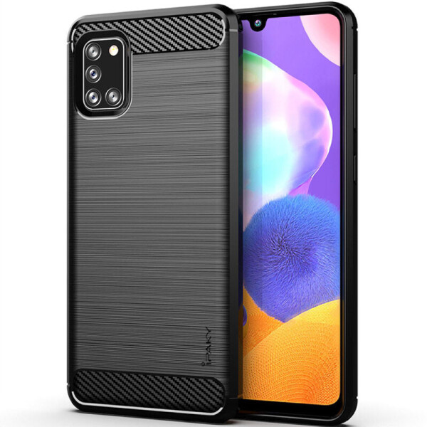 

TPU чехол iPaky Kaisy Series для Samsung Galaxy A31 Черный (4625359)