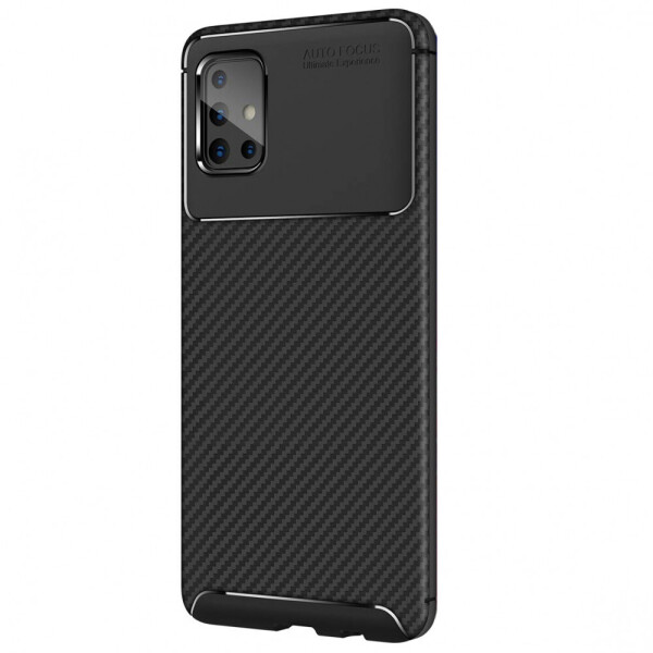 

TPU чехол iPaky Kaisy Series для Samsung Galaxy A51 Черный (6422344)