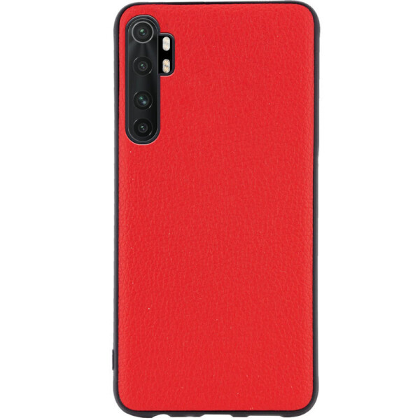 

Кожаная накладка Epic Vivi series для Xiaomi Mi Note 10 Lite Красный (7646894)
