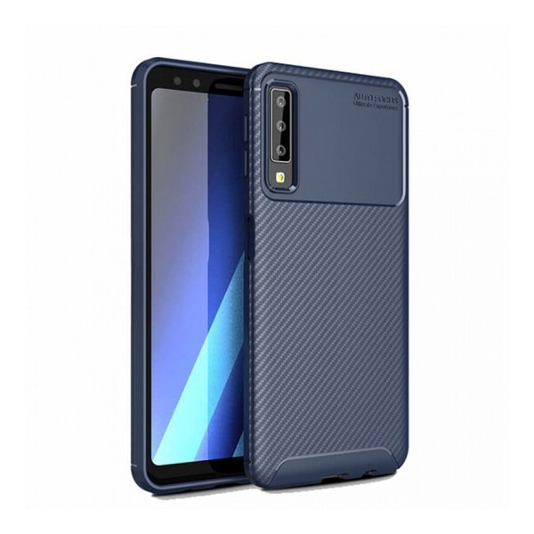 

TPU чехол iPaky Kaisy Series для Samsung A750 Galaxy A7 (2018) Синий (8770890)