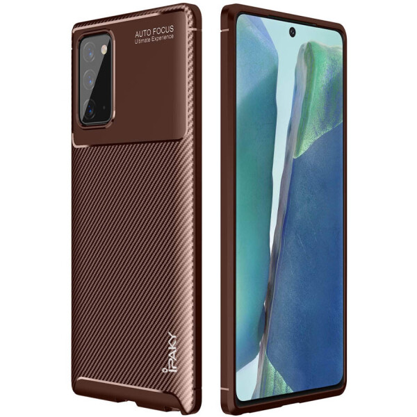 

TPU чехол iPaky Kaisy Series для Samsung Galaxy Note 20 Коричневый (4936062)