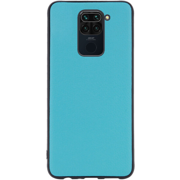 

Кожаная накладка Epic Vivi series для Xiaomi Redmi Note 9 / Redmi 10X Голубой (5001788)