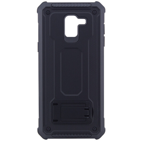 TPU+PC чехол Deen Armor с креплением под магнитный держатель для Samsung Galaxy J6+ (2018) (J610F) Серый (6259598)