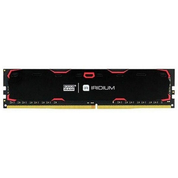 

Оперативная память DDR4 16GB 2400 MHz Iridium Black GOODRAM (IR-2400D464L17/16G)
