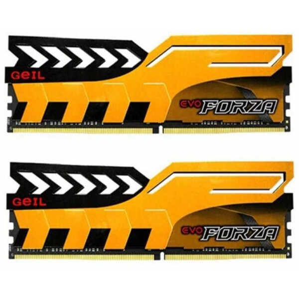 

DDR4 16GB (2x8GB) 3000 MHz EVO Forza Yellow GEIL (GFY416GB3000C16ADC)