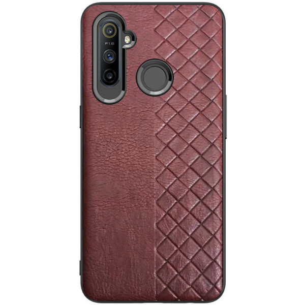 

Кожаная накладка WeaveSide (PU) для Realme C3 Темно-коричневый (1066785)