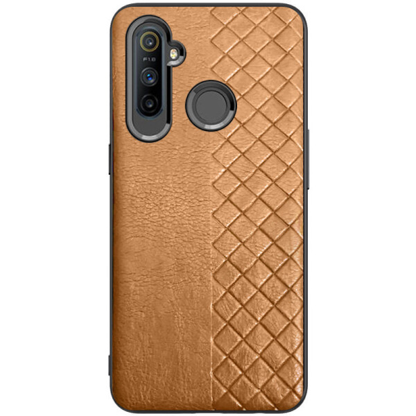 

Кожаная накладка WeaveSide (PU) для Realme C3 Коричневый (3025852)
