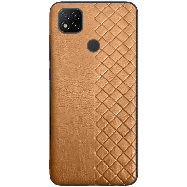 

Кожаная накладка WeaveSide (PU) для Xiaomi Redmi 9C Коричневый (1292317)