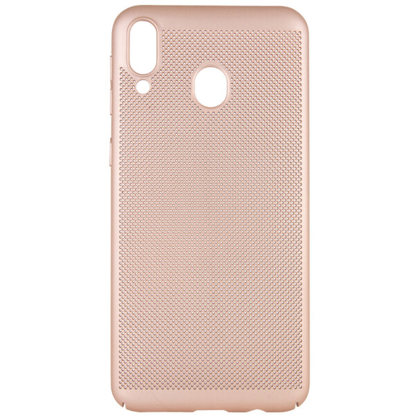 

Ультратонкий дышащий чехол Grid case для Samsung Galaxy M20 Золотой (2223173)