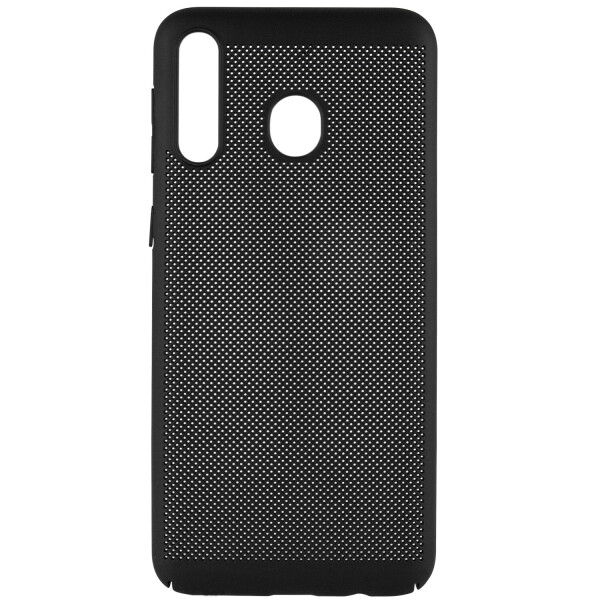 

Ультратонкий дышащий чехол Grid case для Samsung Galaxy M30 Черный (9164871)