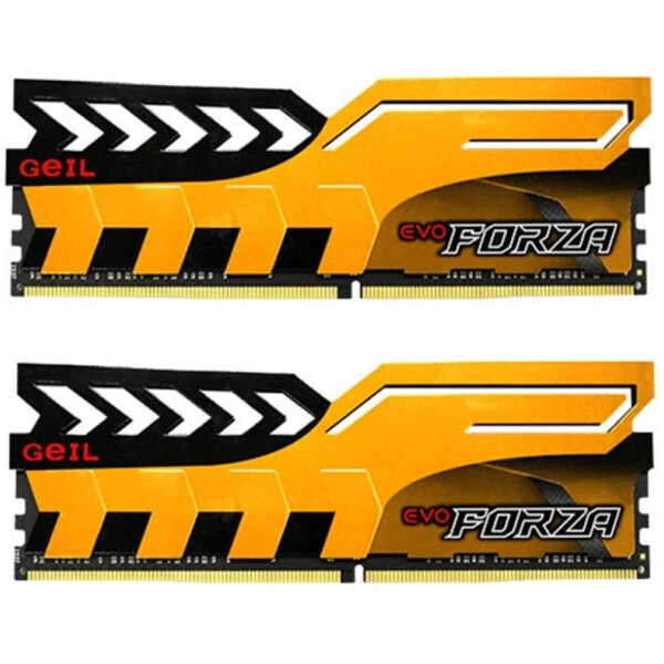 

DDR4 2x4GB/2400 Geil EVO Forza Yellow (GFY48GB2400C16DC)
