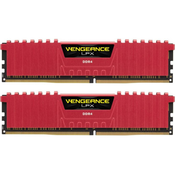 

DDR4 2x8GB/2666 Corsair Vengeance LPX Red (CMK16GX4M2A2666C16R)