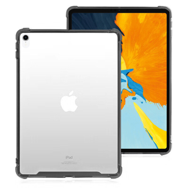 

TPU+PC чехол Simple c усиленными углами для Apple iPad Pro 11" (2018) Серый (прозрачный) (3692984)